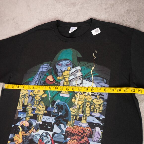 Marvel Doctor Doom Doomwar #3 Comic Cover Mens XL Black Tee T Shirt Casual NWT - Picture 10 of 12